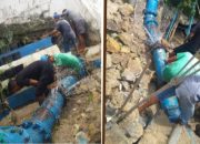 Pipa Air Minum Tirta Uli Pecah, Layanan Air Minum Terganggu di Beberapa Wilayah