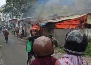 Kebakaran Hebat di Pematangsiantar, Satu Kios Ayam Potong Ludes Terbakar 