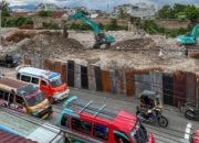 Progres Perobohan Gedung IV Pasar Horas Pematangsiantar 80 Persen