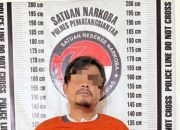 Pria Asal Simalungun Ditangkap di Hotel dengan Sabu seberat bruto 4,47 gram