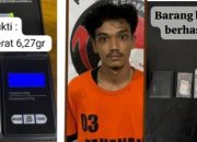 Simpan Sabu 6,27 Gram Dalam Tas Sandang, Anak Perdagangan “Gol”
