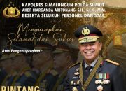 Ucapkan Selamat kepada Kapolda Sumut atas Penganugerahan Bintang Bhayangkara Pratama. AKBP Marganda: ini Motivasi Kami 