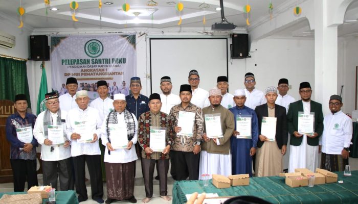 20 Santri MUI Pematangsiantar Lulus PDKU! “Ilmu Agama, Akhlak Baik, Jadi Kader Ulama!”