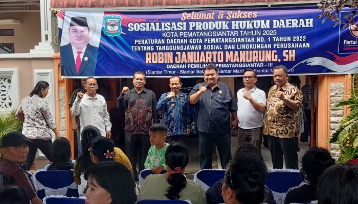 Dewan Pematangsiantar Sosialisasikan TGSLP, Warga Harap Transparansi CSR!