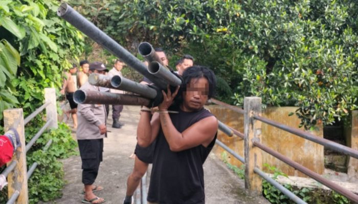 Rayap Besi Jembatan di Kampung Banjar Ditangkap