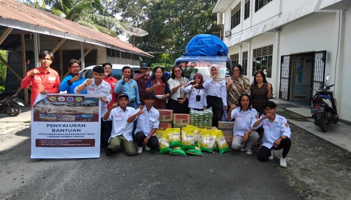 Universitas Simalungun Salurkan Bantuan untuk Korban Bencana Tapteng dan Sibolga