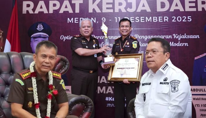 Kejari Pematangsiantar Raih Tiga Penghargaan, Wali Kota Wesly Silalahi Apresiasi Prestasi