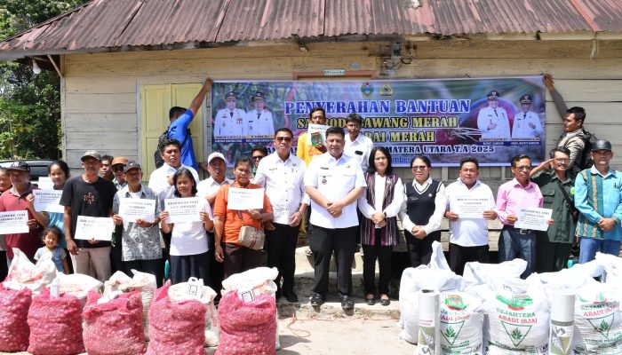Pemkab Samosir Terima Bantuan Saprodi dari Pemprov Sumut