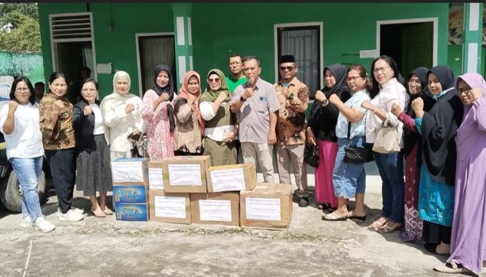 DWP Perumda Tirta Uli Kota Siantar Serahkan Bantuan. Al Washliyah Siap Tembus Daerah Sulit Dijangkau