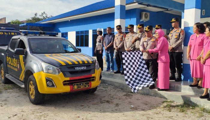 Kapolres Simalungun Lepas Bantuan Kemanusiaan untuk Korban Bencana di Tapanuli Tengah dan Sibolga