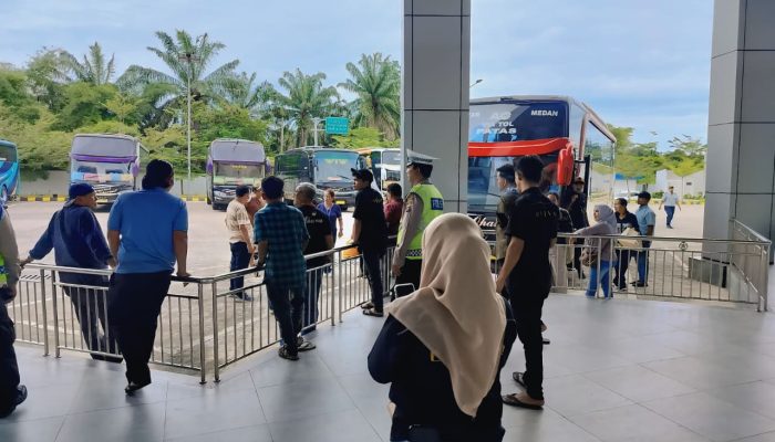 Terminal Tipe A Tanjung Pinggir Pematangsiantar Mulai Beroperasi