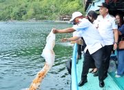 Pemkab Simalungun Tebar 1 Juta Benih Ikan di Danau Toba untuk Tingkatkan Hasil Tangkapan Nelayan