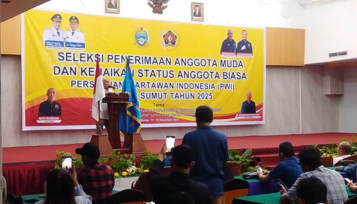 PWI Sumut Gelar Seleksi Keanggotaan, Ketua Farianda Tekankan Pentingnya Etika dan Profesionalisme