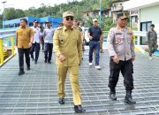 Bupati Simalungun Tinjau Pos Pengamanan Nataru 2025