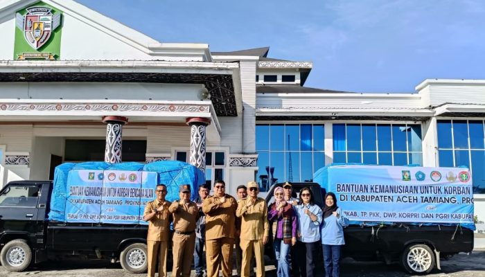 Pemkab Simalungun Salurkan Bantuan Uang dan Sembako Ke Kabupaten Langkat dan Kabupaten Aceh Tamiang