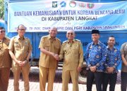 Pemkab Simalungun Salurkan Bantuan Kemanusiaan untuk Korban Banjir Langkat