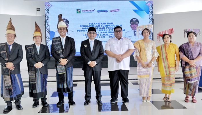 Dewas PDAM Kabupaten Simalungun Periode 2025-2029 Resmi Dilantik Oleh Bupati Simalungun