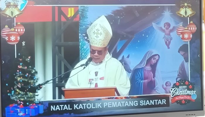 Perayaan Natal Katolik Pematangsiantar, Uskup Tegaskan Keluarga Pondasi Keselamatan