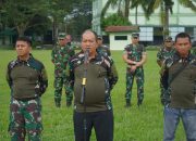 Bupati Asahan Uji Terbang Drone Pertanian di Lahan Pangan Padi Gogo Kodim 0208/AS