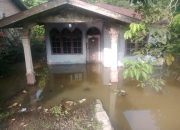 Tanggul Sungai Asahan Jebol, Rumah Warga di Asahan Terendam Banjir