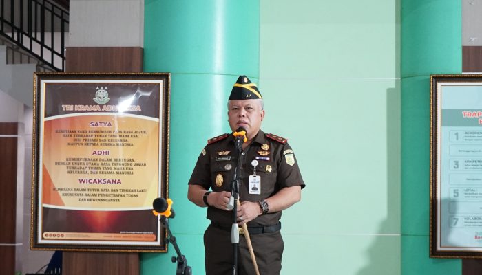 Kajati Sumut Tekankan Disiplin dan Integritas serta Anti Korupsi di Tahun 2026