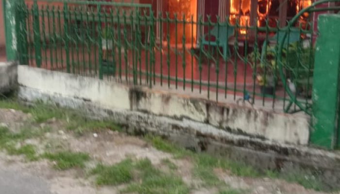 Rumah di Jalan Nias Pematangsiantar Terbakar, Kerugian Capai Rp500 Juta