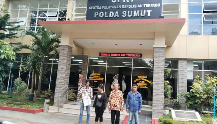 Keluarga Korban Pembunuhan Jonres Sinaga Desak Poldasu Usut Tuntas Kasus