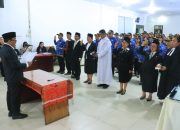 Wakil Bupati Samosir Lantik 75 Pejabat, Ariston Sidauruk: ASN Harus BerAKHLAK dan Siap Kerja Cepat