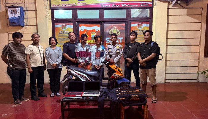 Polsek Siantar Utara Ungkap Kasus Pencurian di SD Negeri No. 122365