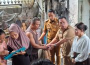Wali Kota Pematangsiantar Berikan Bantuan kepada Korban Kebakaran
