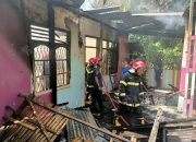 Rumah Pensiunan TNI Hangus Dilalap Sijago Merah, Dugaan Korseling Listrik