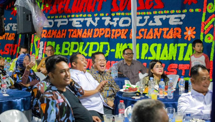 Wali Kota Pematangsiantar Wesly Silalahi Hadiri Acara Open House DPD IPK