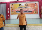 Partai Hanura Kabupaten Simalungun Pilih Frandi W. Sitio sebagai Ketua Baru