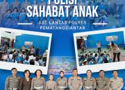 Polres Pematangsiantar Gelar Polisi Sahabat Anak di Yayasan Perguruan Sultan Agung