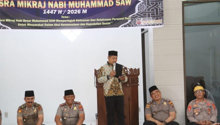 Polres Simalungun Peringati Isra Mi’raj dengan Aksi Kemanusiaan dan Kepedulian Sosial