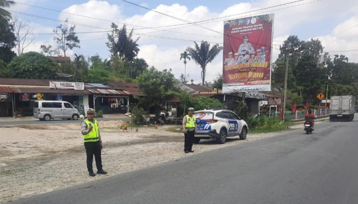 Arus Lalu Lintas Kota Pematangsiantar Terpantau Lancar