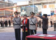 Kapolres Samosir AKBP Rina Sry Nirwana Tarigan Lantik Kasi Humas dan Kapolsek Harian Boho