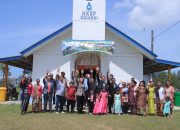 Kapolres Samosir Ibadah Bersama Jemaat HKBP Sidihoni, Tekankan Keamanan dan Kenyamanan