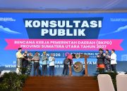 Bupati Samosir Hadiri Acara Konsultasi Publik RKPD Provsu Tahun 2027.