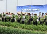 Lapas Batam Ikuti Panen Raya Serentak, Hasilkan 220 Kg Sayuran dan 30 Kg Ikan