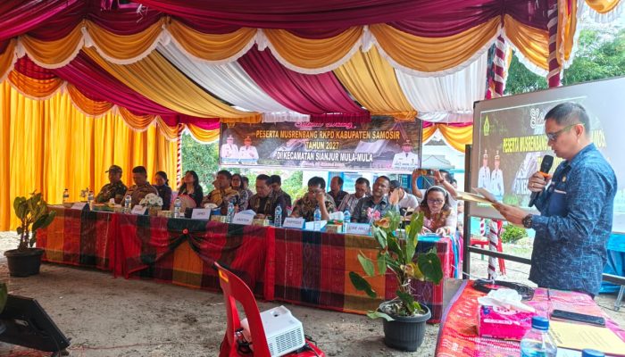 Musrenbang RKPD 2027 Kabupaten Samosir Digelar di Sianjur Mulamula