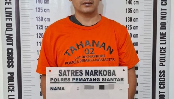 Pria di Pematangsiantar Ditangkap Saat Berdiri di Pinggir Jalan SM Raja