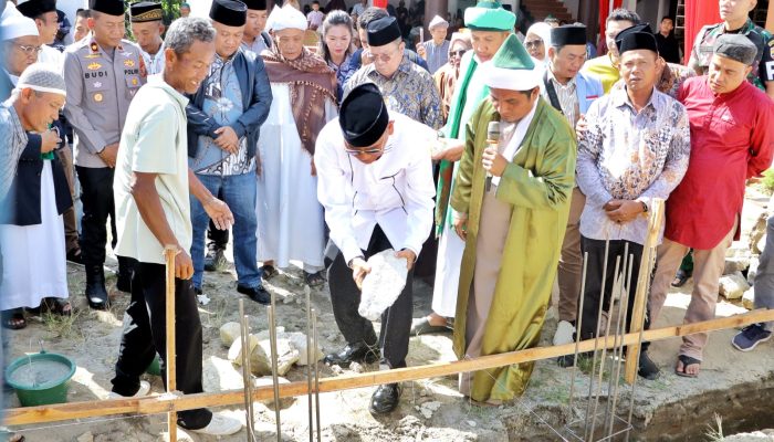 Groundbreaking Rumah Tahfiz Qur’an H Sugiat Santoso di Simalungun. Bupati: “Pahalanya mengalir dari dunia sampai ke akhirat”