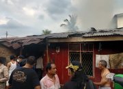 Rumah di Siantar Timur Ludes Terbakar, Kerugian Ratusan Juta