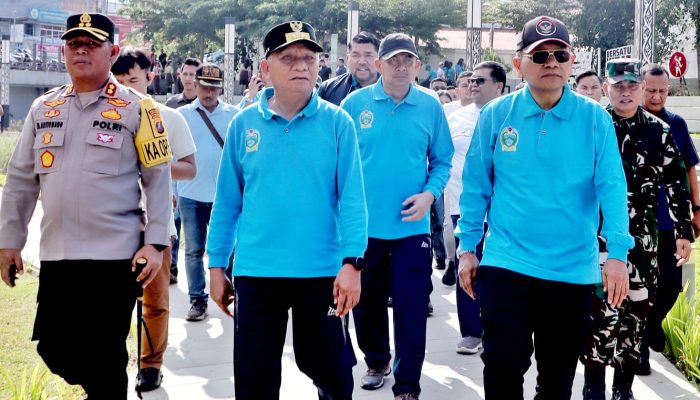 Bupati Simalungun Bersama Forkopimda Sambut Kunjungan Wagubsu di Parapat: Pencanangan Gerakan Indonesia ASRI