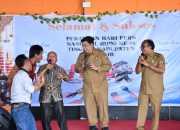 Bupati dan Wabup Samosir Rajut Kebersamaan Pada Perayaan Hari Pers Nasional.