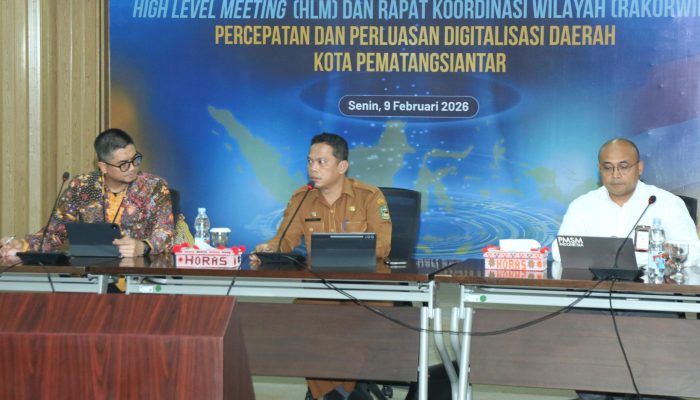 Pemko Pematangsiantar Hadiri Rakorwil Percepatan Digitalisasi Daerah