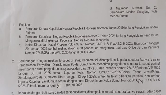 Kasus Jonres Sinaga: 10 Bulan Berlalu, Pelaku Pembunuhan Berencana Masih Buron