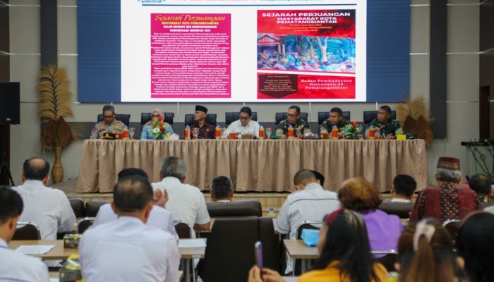 Pemko Apresiasi Peluncuran Buku Sejarah Perjuangan Masyarakat Kota Pematangsiantar