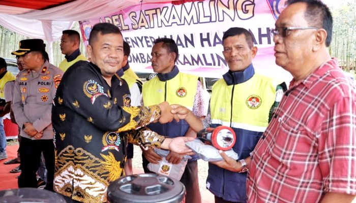 SATKAMLING Nagori Dolok Maraja Kabupaten Simalungun Terima Penghargaan Terbaik 3 Poldasu